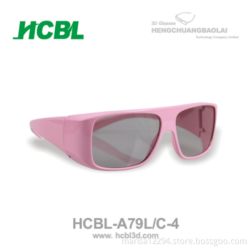 Circular polarized 3d glasses